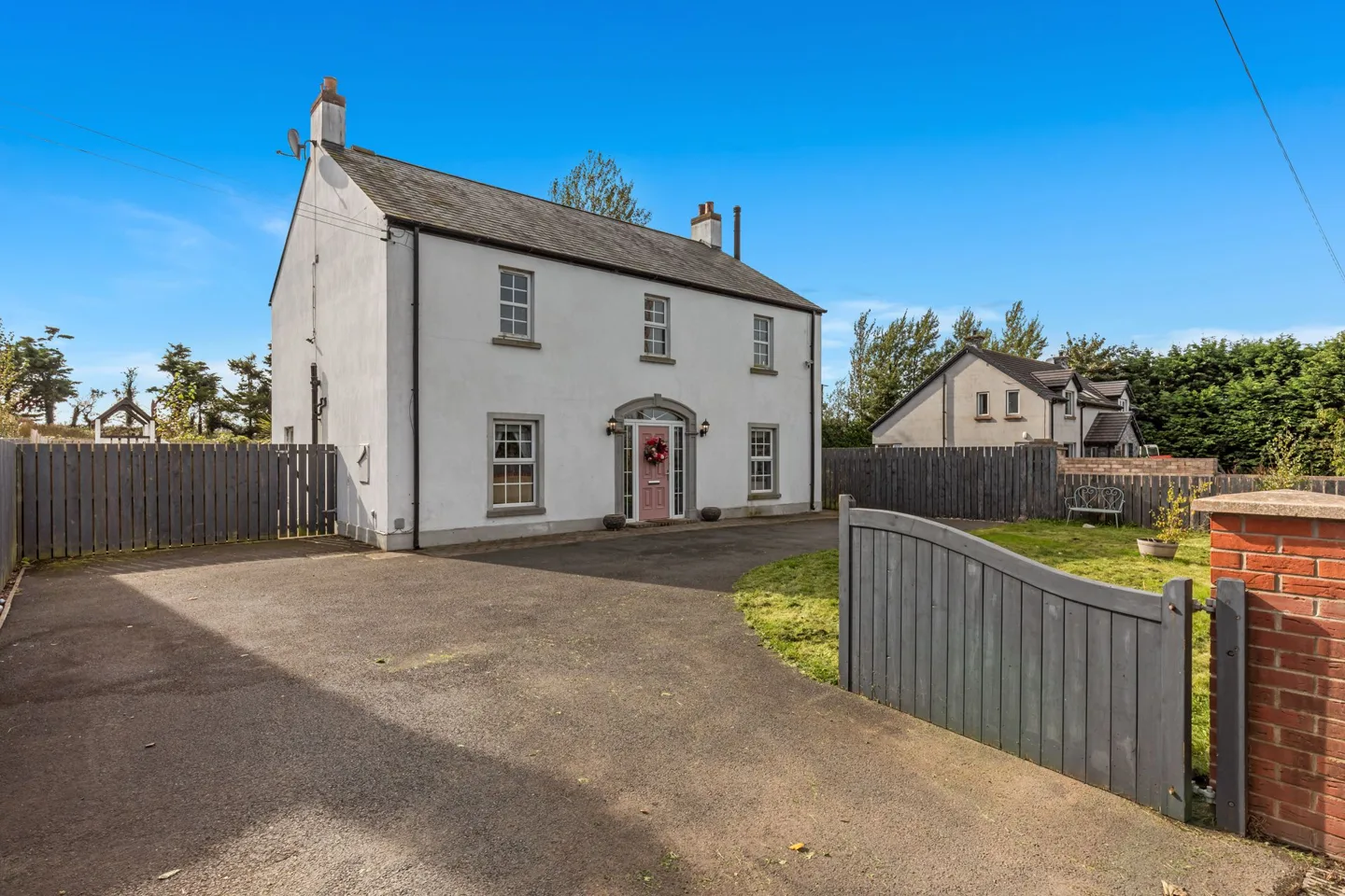 Original Phantom photograph of a house in Ballygowan